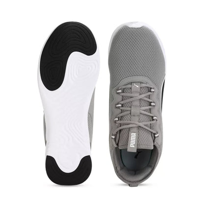 Puma Softride Ultra Snug Men's Running Shoe (Concrete Gray-Black-White) 31075901