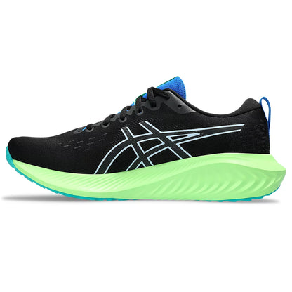 ASICS GEL-EXCITE 10 (M) - (BLACK/LIGHT BLUE) RUNNING SHOES - InstaSport