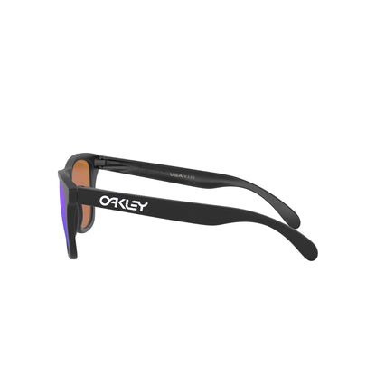 Oakley Frogskins Matte black Prizm Violet Sunglass - InstaSport