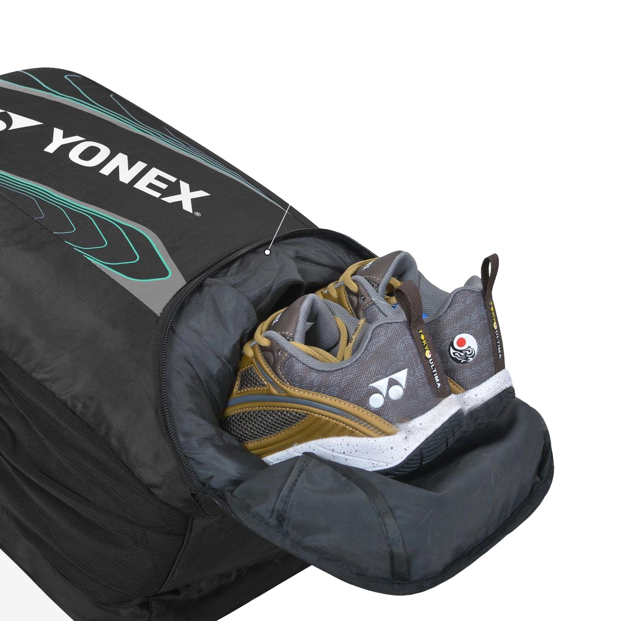 YONEX Ace Backpack - Black