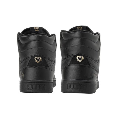 Puma Shuffle Mid one8 Better V2 Men's Sneakers (Black-Team Gold) 39181902