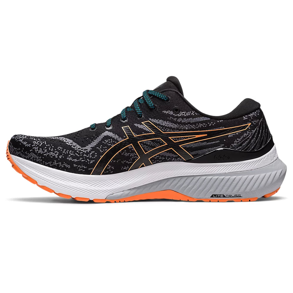 ASICS GEL-KAYANO 29 (M) - BLACK/SUN PEACH RUNNING SHOES - InstaSport