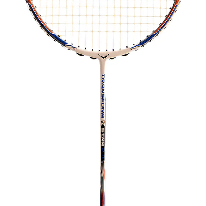 Transform Star 2.0 Badminton Racket - White Orange