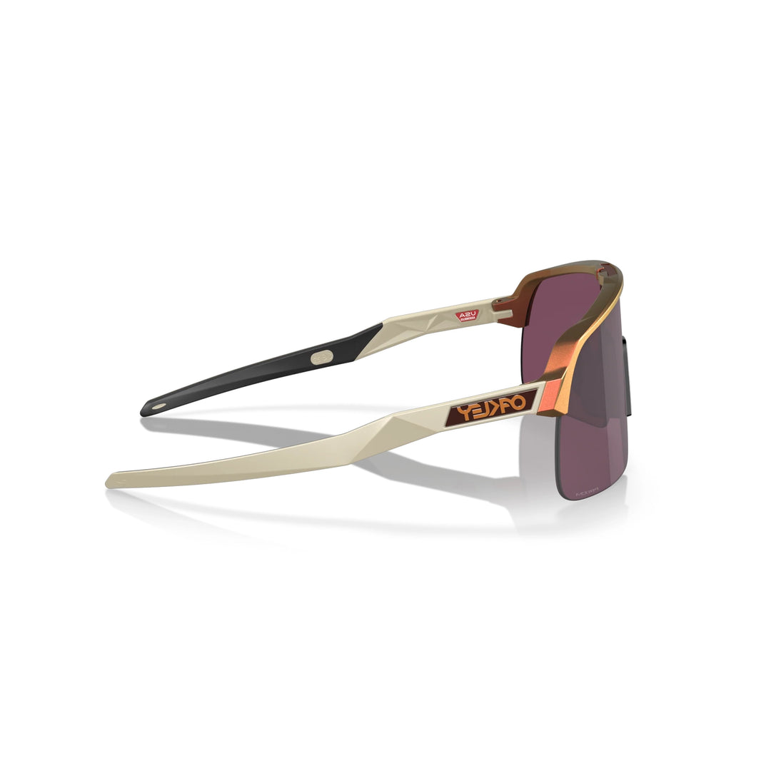 Oakley Sutro lite Matte red gold Colosgift Prizm road Black Sunglass