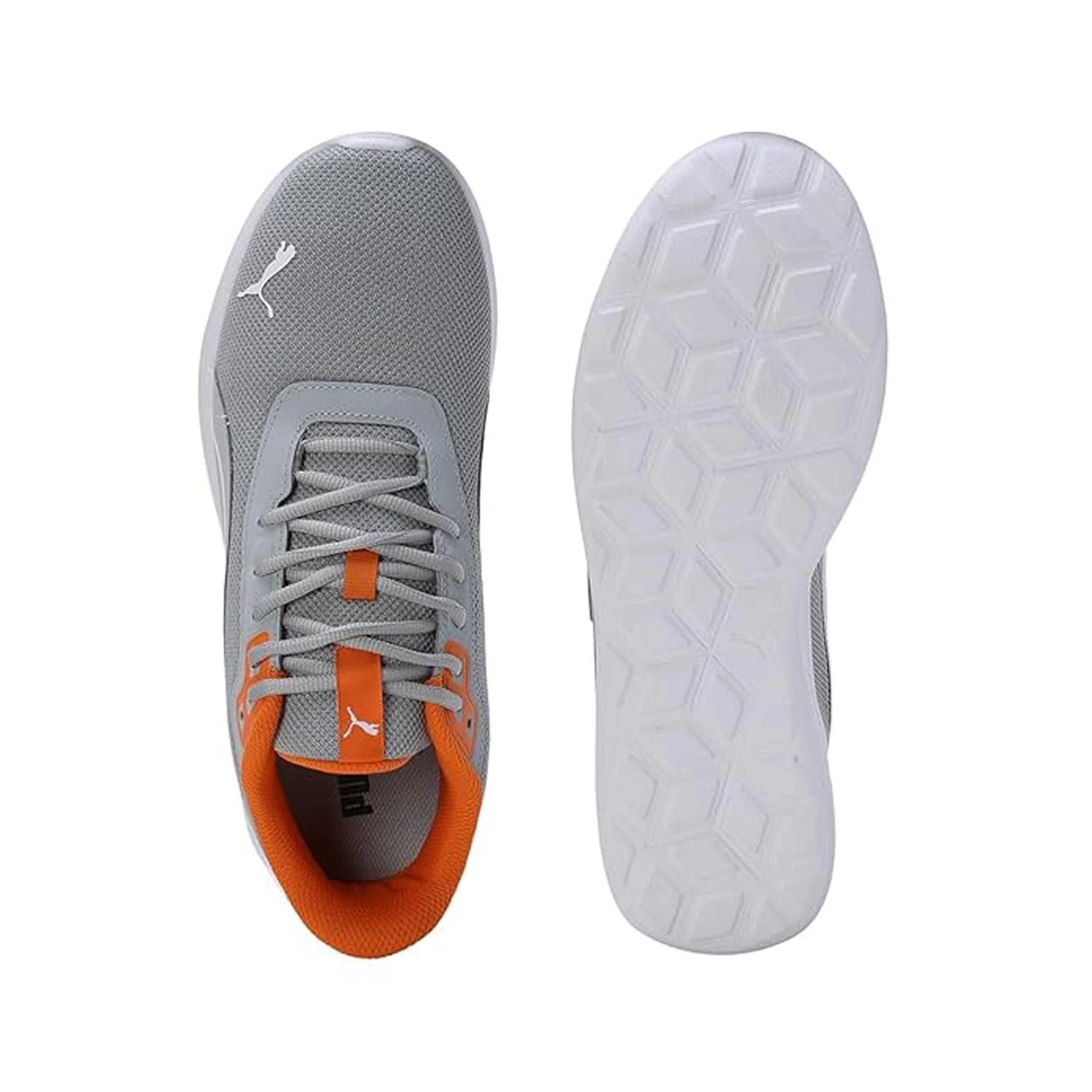 Puma Neofuse Men's Sneaker (Cool Mid Gray-White-Pumpkin Pie) 39810303