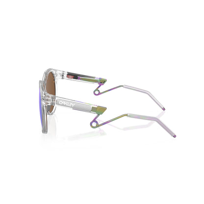 Oakley HSTN Metal Matte Clear Prizm Violet Sunglass - InstaSport