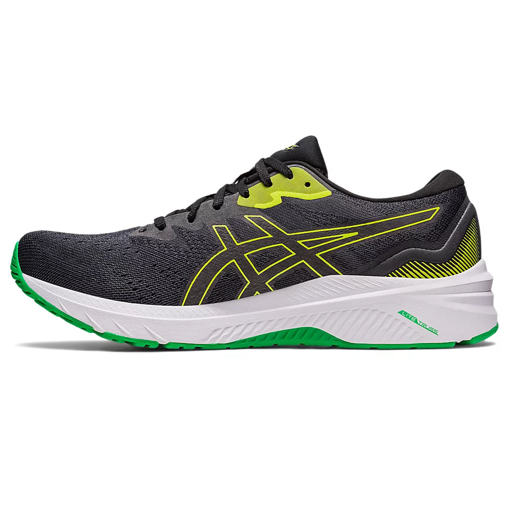 ASICS GT-1000 11 (M) - BLACK/CILANTRO RUNNING SHOES - InstaSport