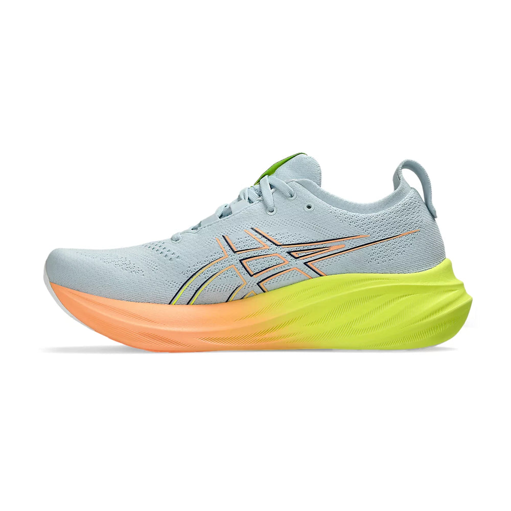 ASICS GEL NIMBUS 26 - PARIS (COOL GREY/ SAFETY YELLOW) RUNNING SHOES