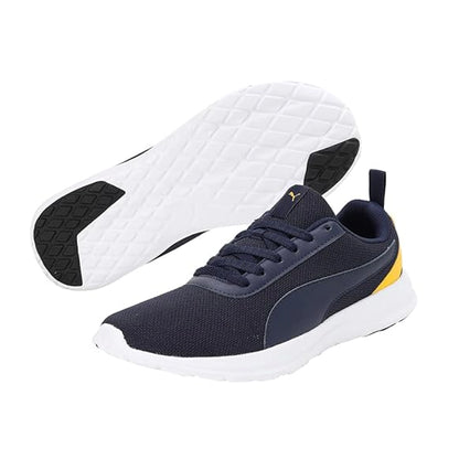 Puma Zelus Men's Sneaker (Peacoat-Spectra Yellow-White) 39356202