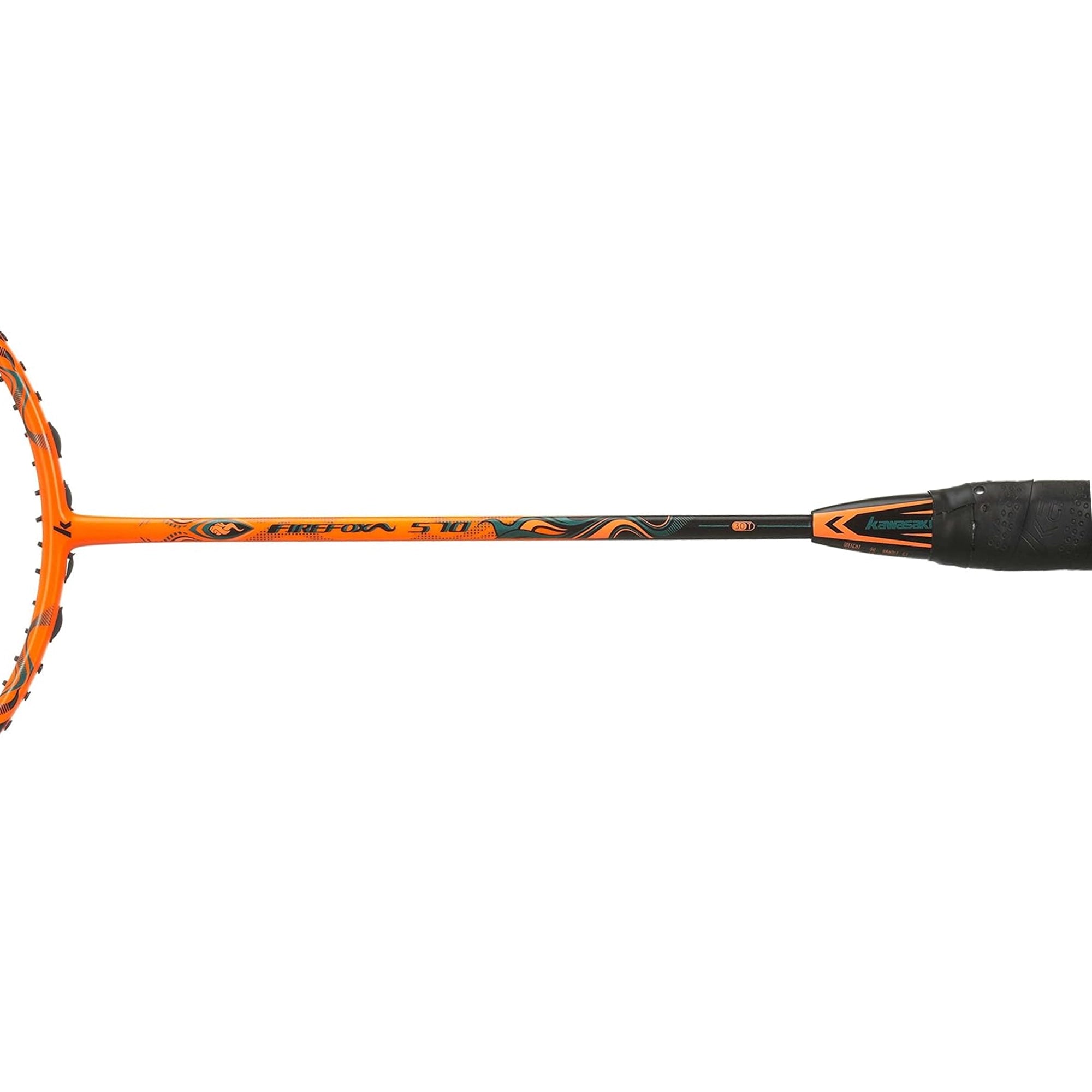 Kawasaki Firefox 570 Unstrung Badminton Racket (Orange)