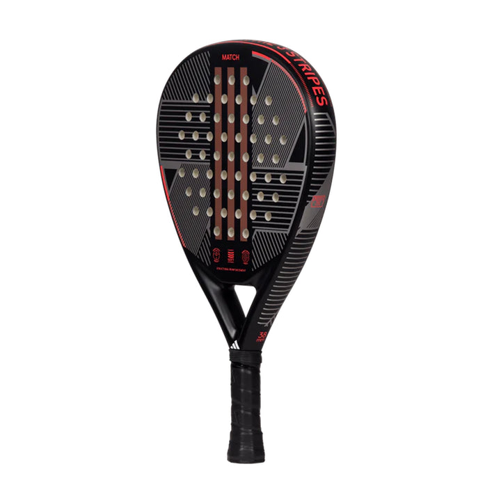 Adidas Match 3.3 Padel Racquet - Black/ Red