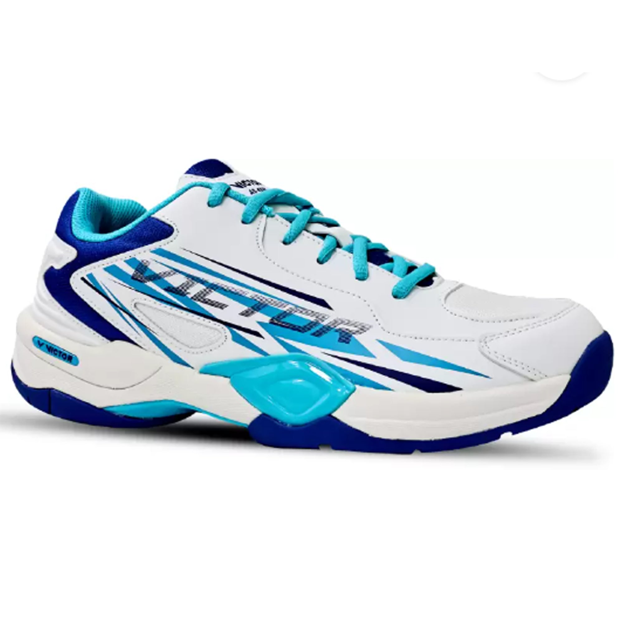 Victor AS-40W All-Around Non-Marking Badminton Shoes U-Shape 3.5- White