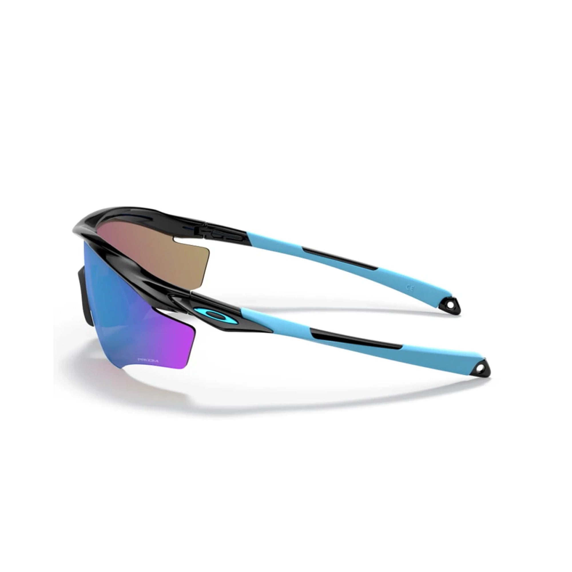 Oakley M2 Frame XL Polished Blk Prizm Sapphire Sunglass - InstaSport