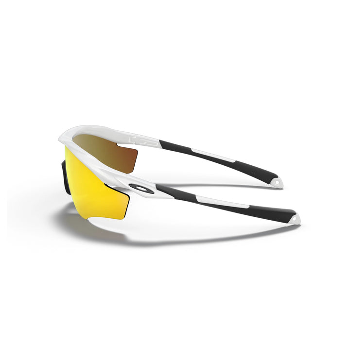 Oakley M2 Frame XL polished white fire iridium Sunglass