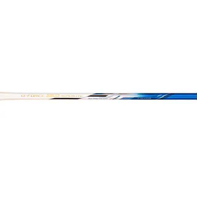 Li-Ning GForce 5800 Superlite Badminton Racket - White/Blue/Black