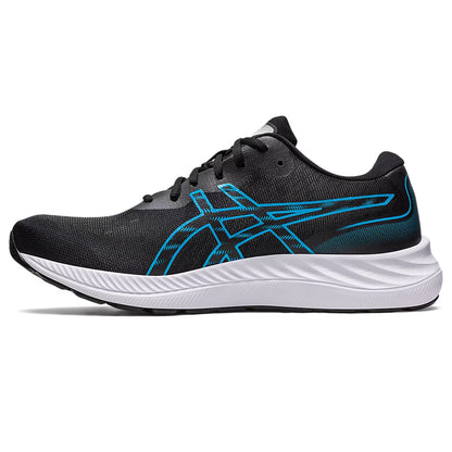 ASICS GEL-EXCITE 9 (M) - BLACK/ISLAND BLUE RUNNING SHOES - InstaSport