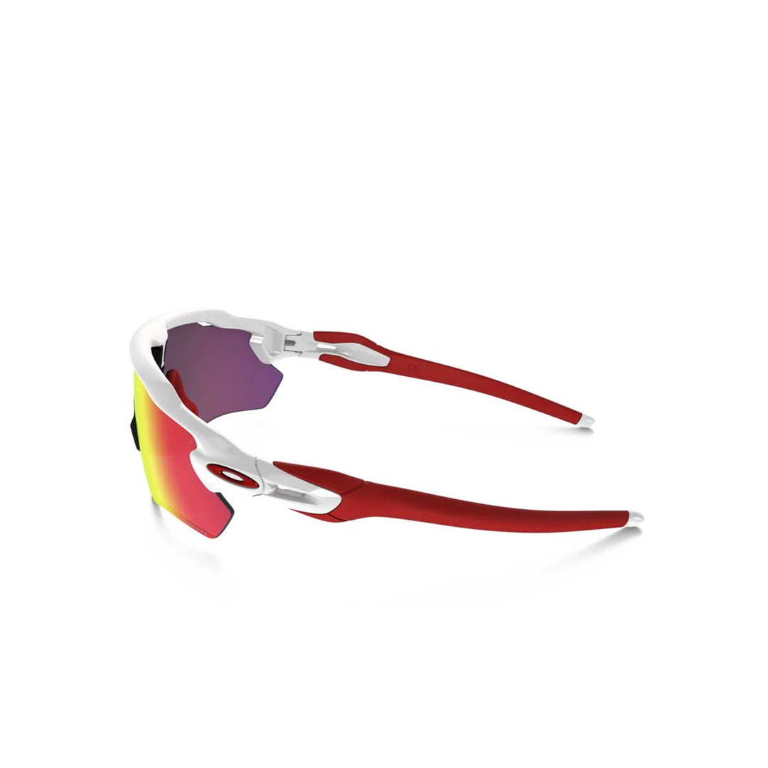 Oakley Radar EV pathed polished white Prizm road Sunglass