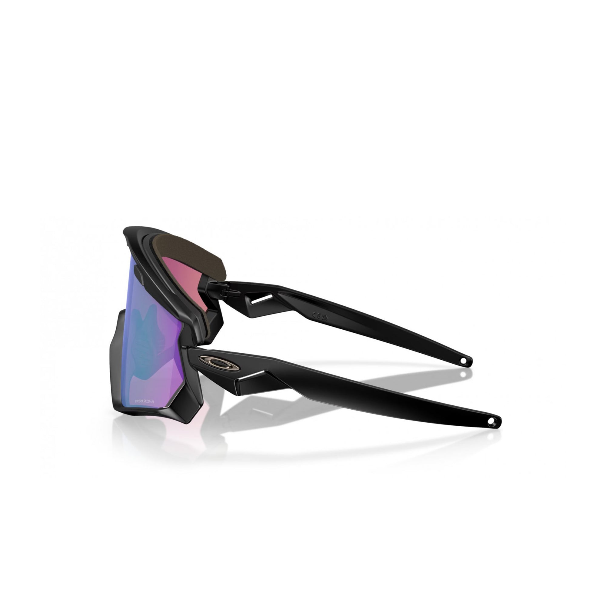 Oakley Wind Jacket Matte Black Prizm Road Jade Sunglass - InstaSport