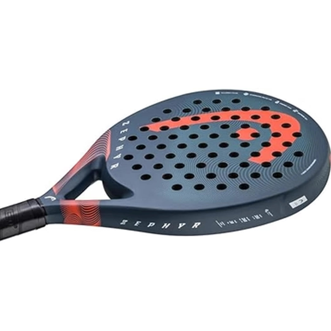 Head Zephyr 2023 Padel Racquet- Light Grey