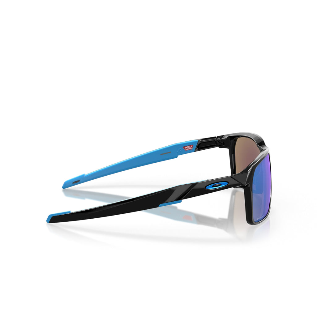 Oakley  Portal X Polished Black Prizm Sapphire Sunglass