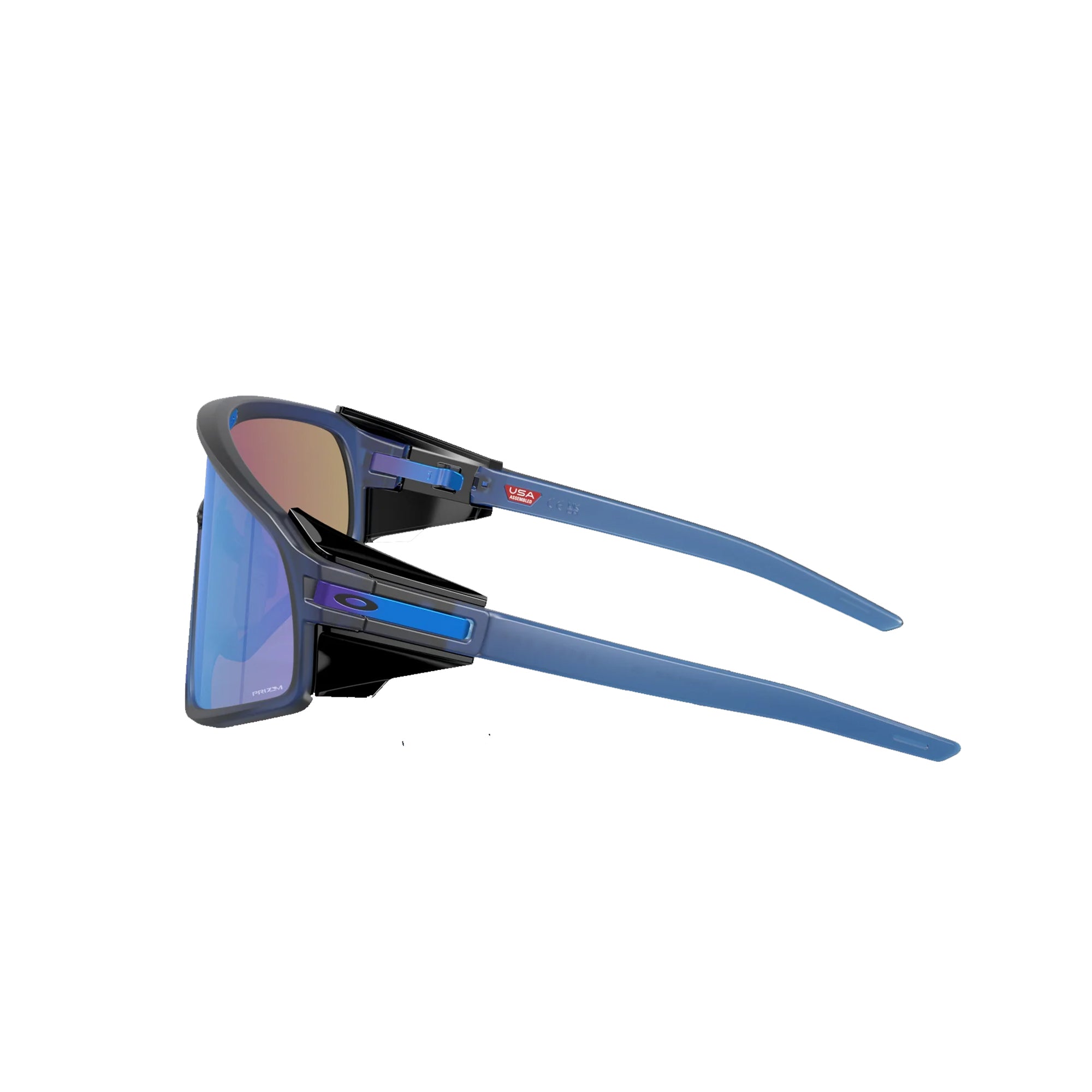 Oakley Latch Panel Matte trans Navy Prizm Sapphire  Sunglass - InstaSport