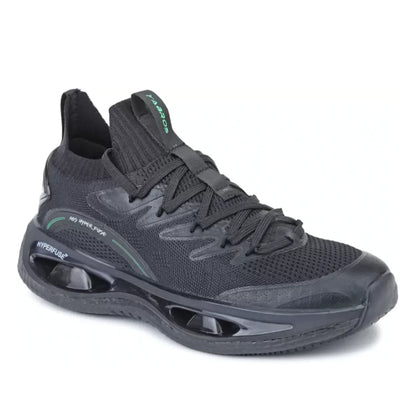 ABROS Mens Swag Sports Shoes - Black/N.Green