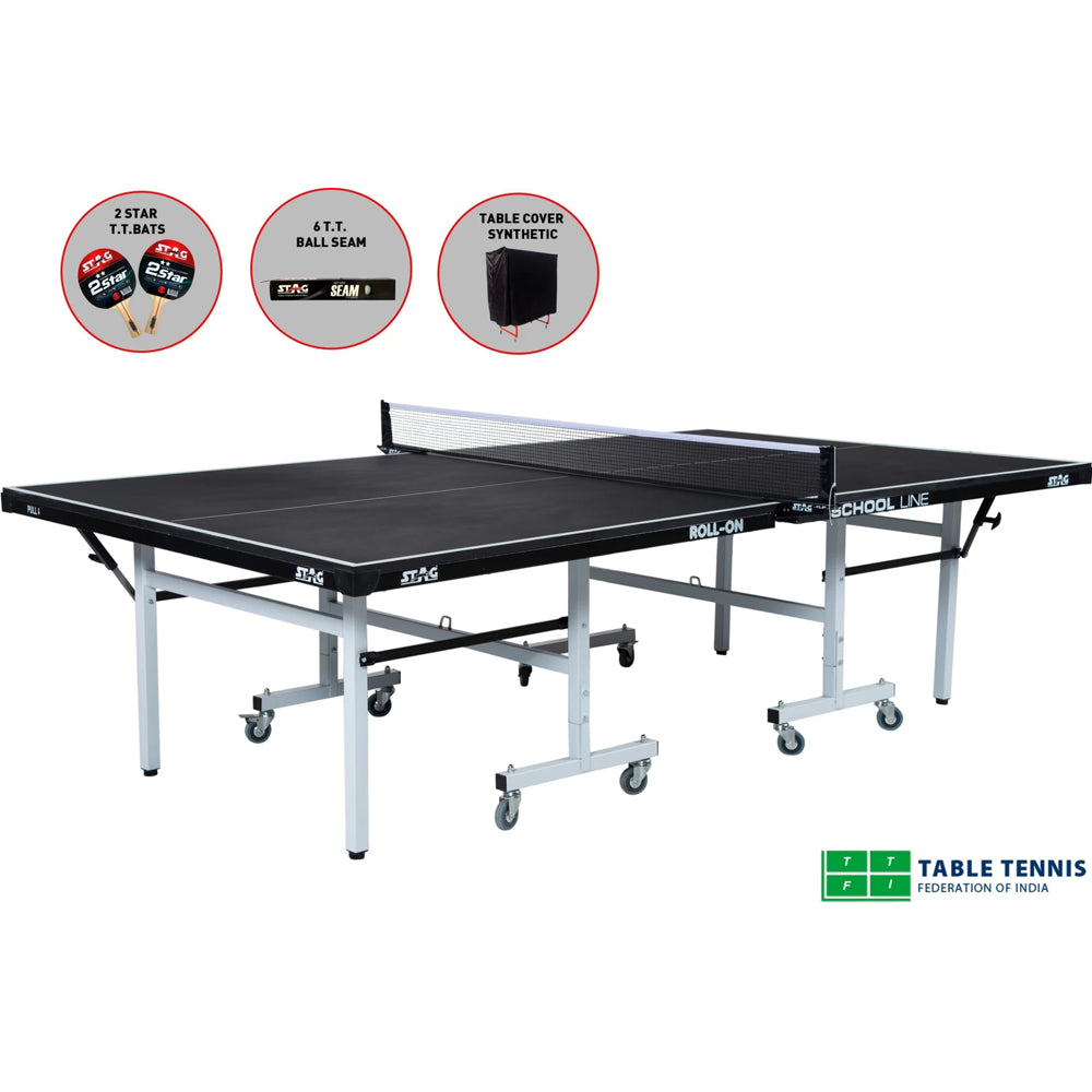 Stag School Line Table Tennis Table - InstaSport