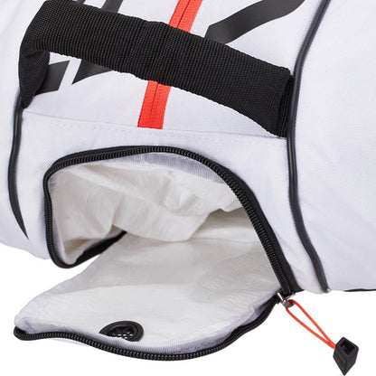 Babolat RH X12 Pure Strike Tennis Kitbag (White/ Black/ Red) - InstaSport