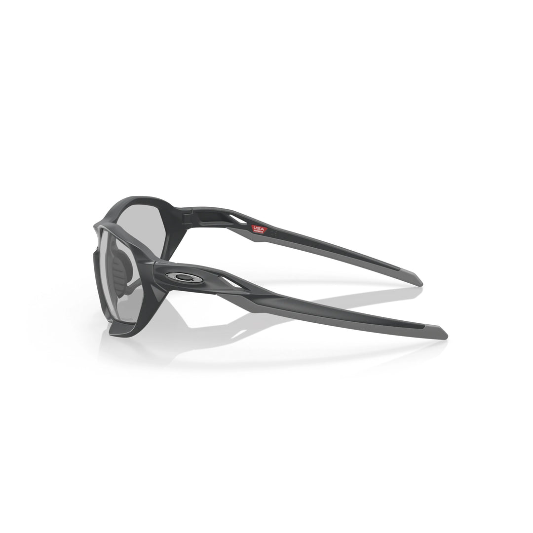 Oakley Plazma Matte Carbon Black Photochromatic Sunglass