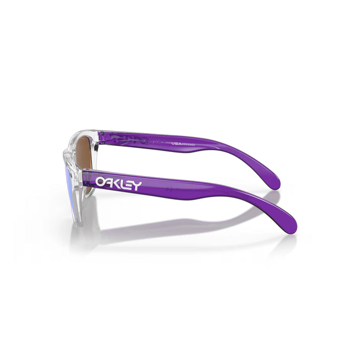 Oakley Frogskins XXS clear Prizm Violet Sunglass