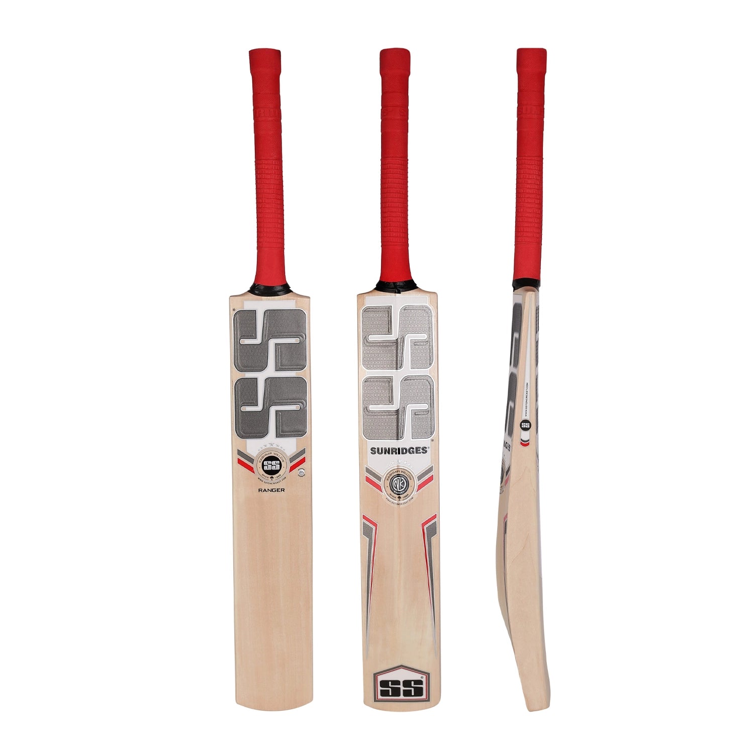 SS Ranger Kashmir Willow Cricket Bat - SH