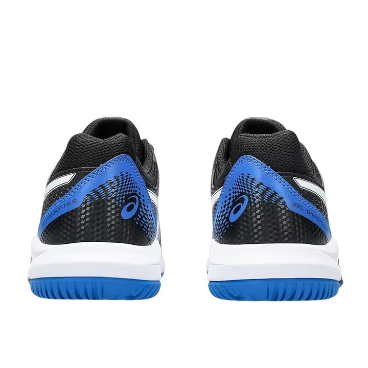Asics Gel Dedicate 8 Tennis Shoes (Black/ Tuna Blue) - InstaSport