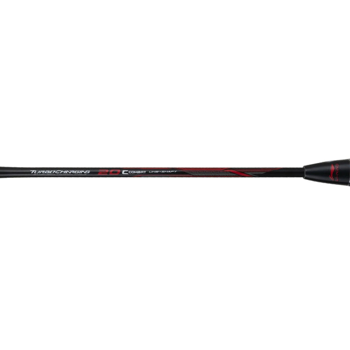 Li-Ning Turbo Charging 20C Combat Badminton Racket- Black/red