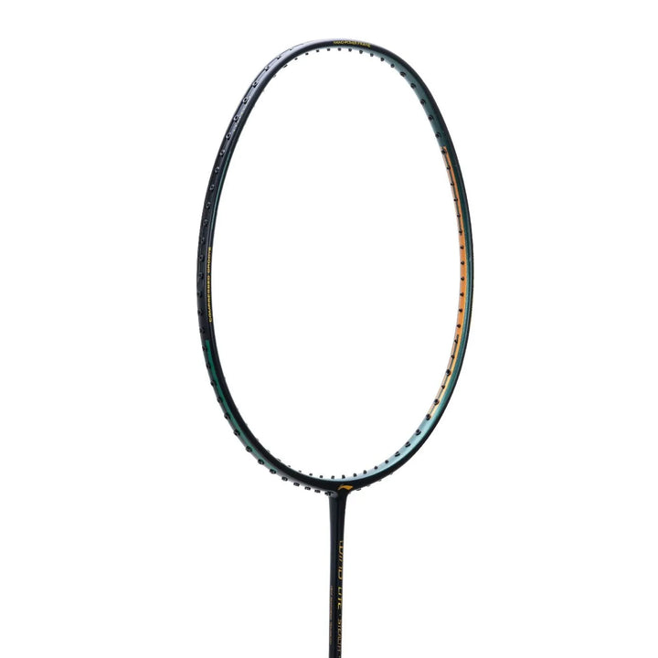 Li-Ning Wind Lite Stealth Badminton Racket- Black/Green/Gold