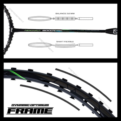 Li-Ning Aeronaut 8000 Combat Badminton Racket - InstaSport