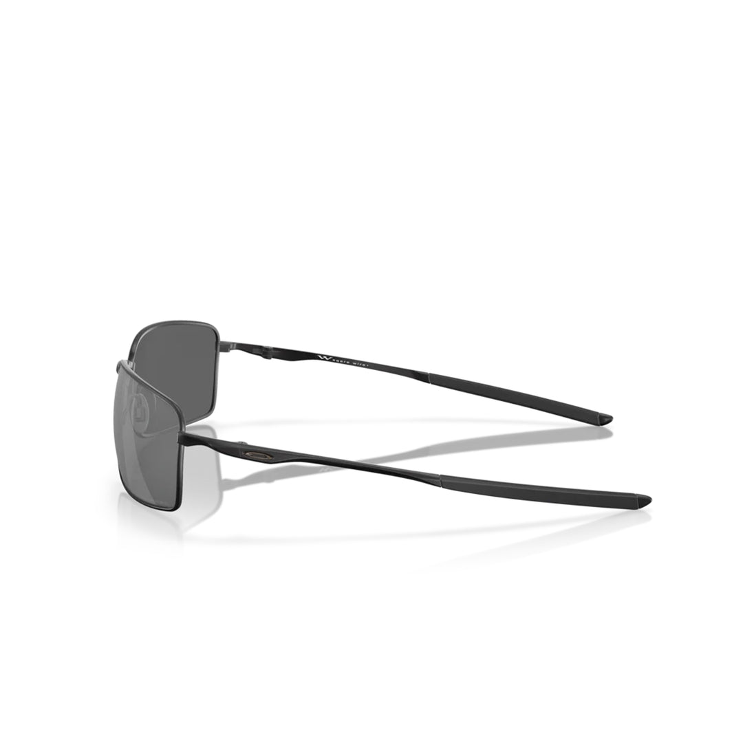 Oakley Square Wire Matte Black Iridium Polarised Sunglass