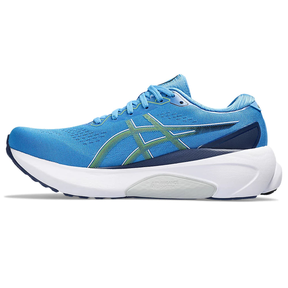 ASICS GEL-KAYANO 30 (M) - (WATERSCAPE/ELECTRIC LIME) RUNNING SHOES - InstaSport