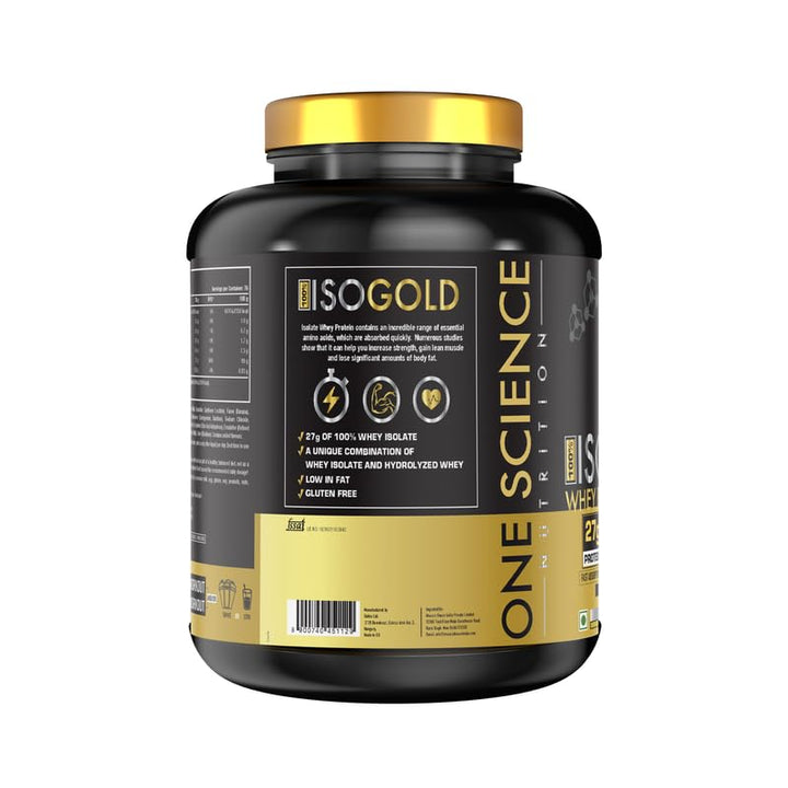 One Science Iso Gold Whey Protein - (Blueberry Muffin) - InstaSport