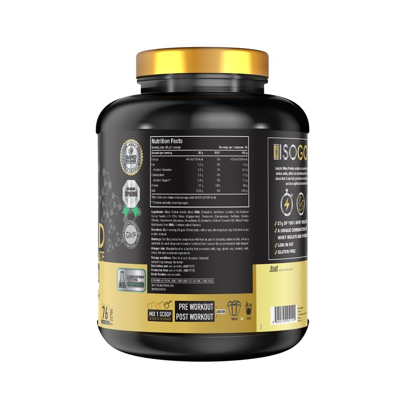 One Science Iso Gold Whey Protein - (Cappuccino One Science) - InstaSport