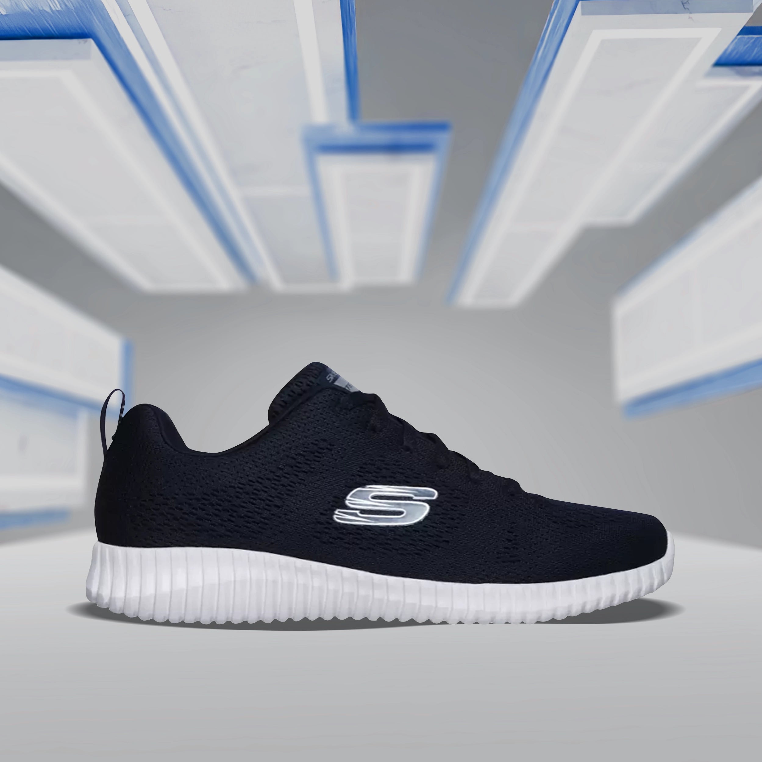 SKECHERS ELITE FLEX-CLEAR LEAF (52871-NVY) - InstaSport