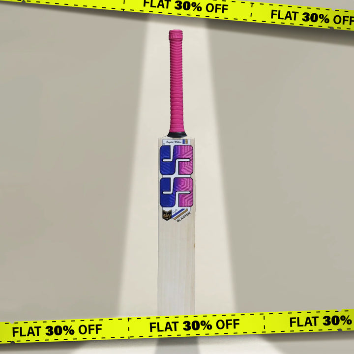 SS Sky Blaster English Willow Cricket Bat SH - DOD