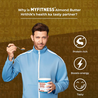 MYFITNESS Original Almond Butter Smooth Peanut Butter - InstaSport