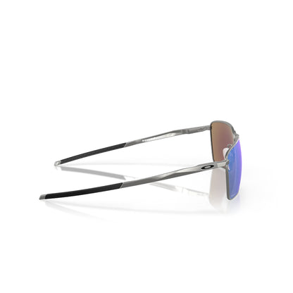 Oakley Ejector Satin Chrome Prizm Sapphire Sunglass - InstaSport
