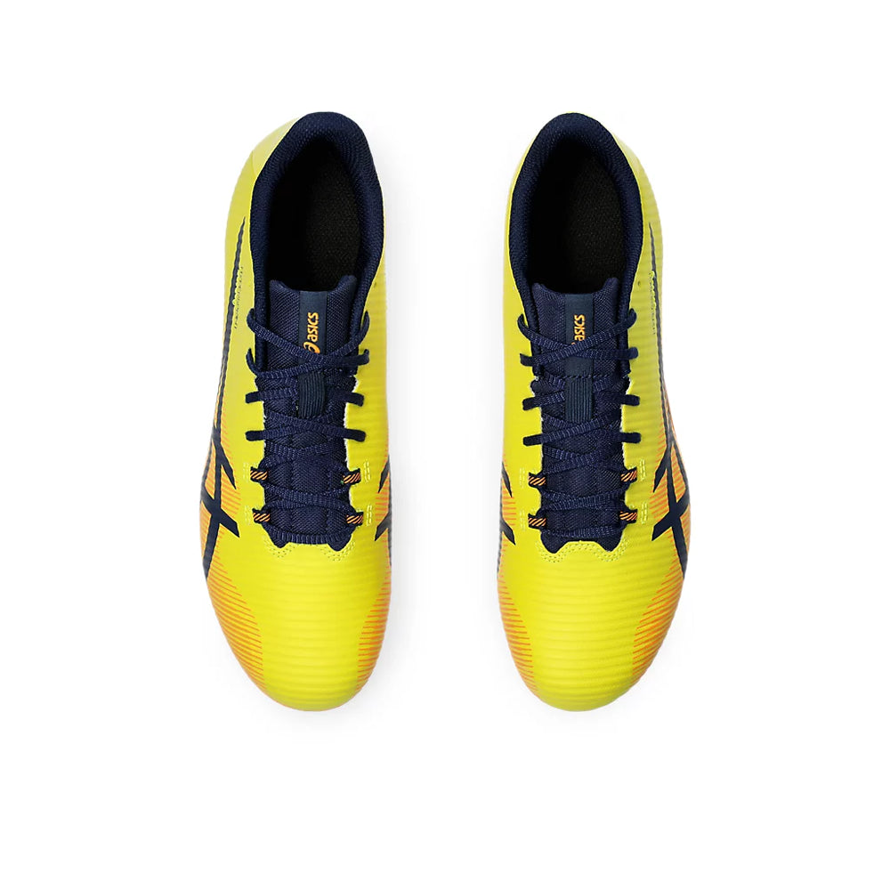 ASICS HYPERSPRINT 8 (M) - (BRIGHT YELLOW/ BLUE EXPANSE) RUNNING SHOES - InstaSport