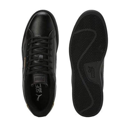 Puma Smash Pop Men's Sneaker (Black-Metallic Gold) 39712803