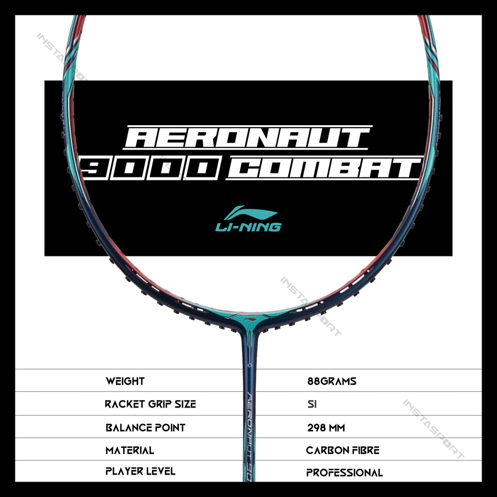 Li-Ning Aeronaut 9000 Combat Badminton Racket - InstaSport