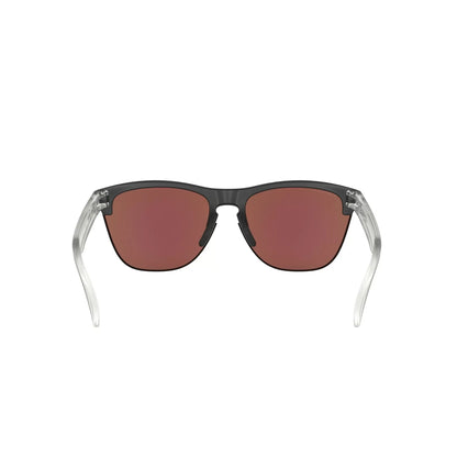 Oakley Frogskins Lite Matte Black Prizm sapphire Sunglass - InstaSport