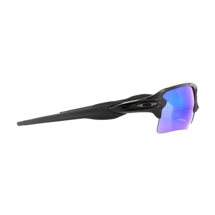 Oakley Flak 2.0 XL Polished Black Prizm sapphire Irid Polarised Sunglass