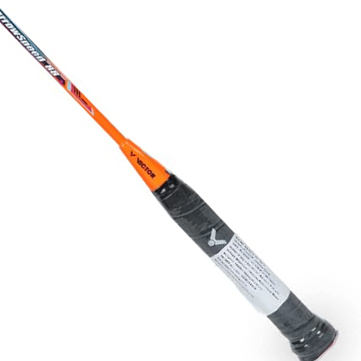 Victor Arrow Speed 88 Strung Badminton Racket (Orange)