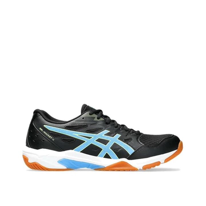 Asics Gel Rocket 11 Badminton Shoes (Black/ Waterscape) - InstaSport